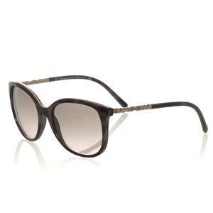 Burberry Women's Spotted Brown Square Sunglasses B4237 Size OS